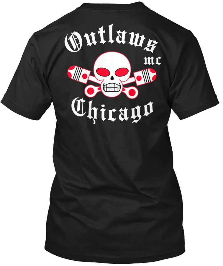 Support Your Local Outlaws Mc Chicago t-shirt