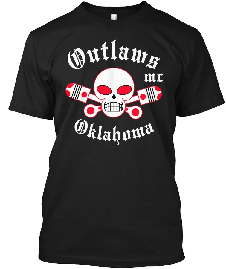 Support Your Local Outlaws Mc Oklahoma t-shirt