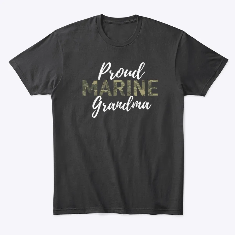 Proud Marine Grandma T-shirt t-shirt