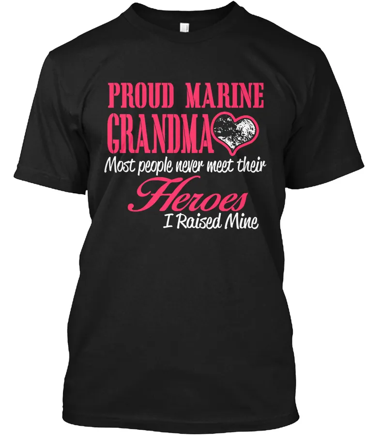 Proud Marine Grandma t-shirt