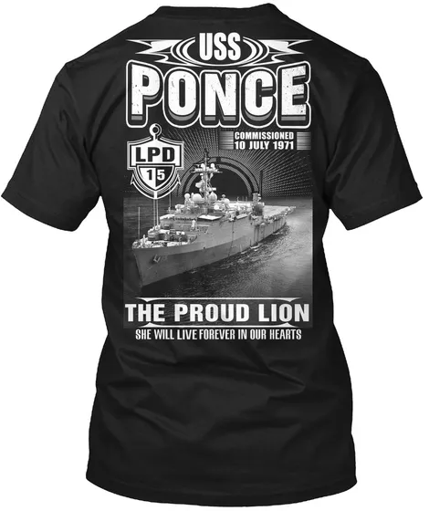"Uss Ponce Lpd-15 - Years t shirt - hoodie"