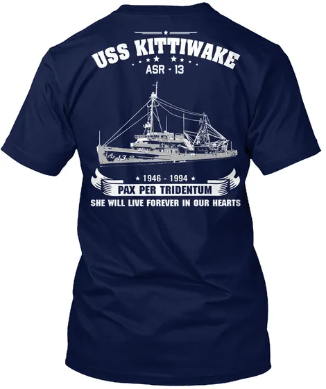 "Uss Kittiwake Asr-13 - Years t shirt - hoodie"