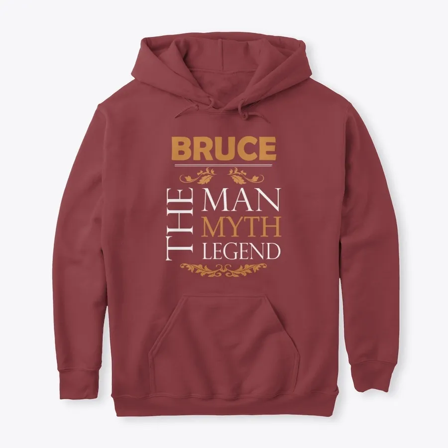 Bruce The Legend Man - Names t-shirt