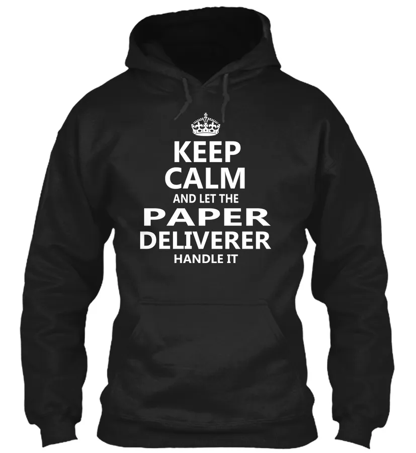 "Paper Deliverer - Keep Calm t-shirt"