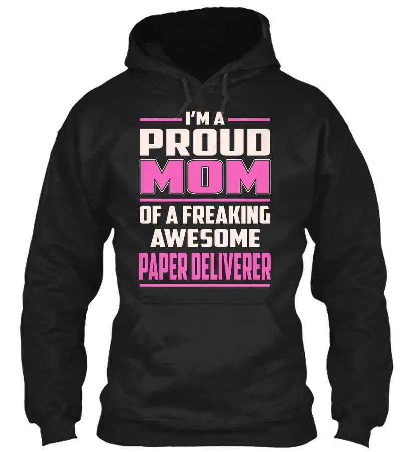 "Paper Deliverer - Proud Mom t-shirt"
