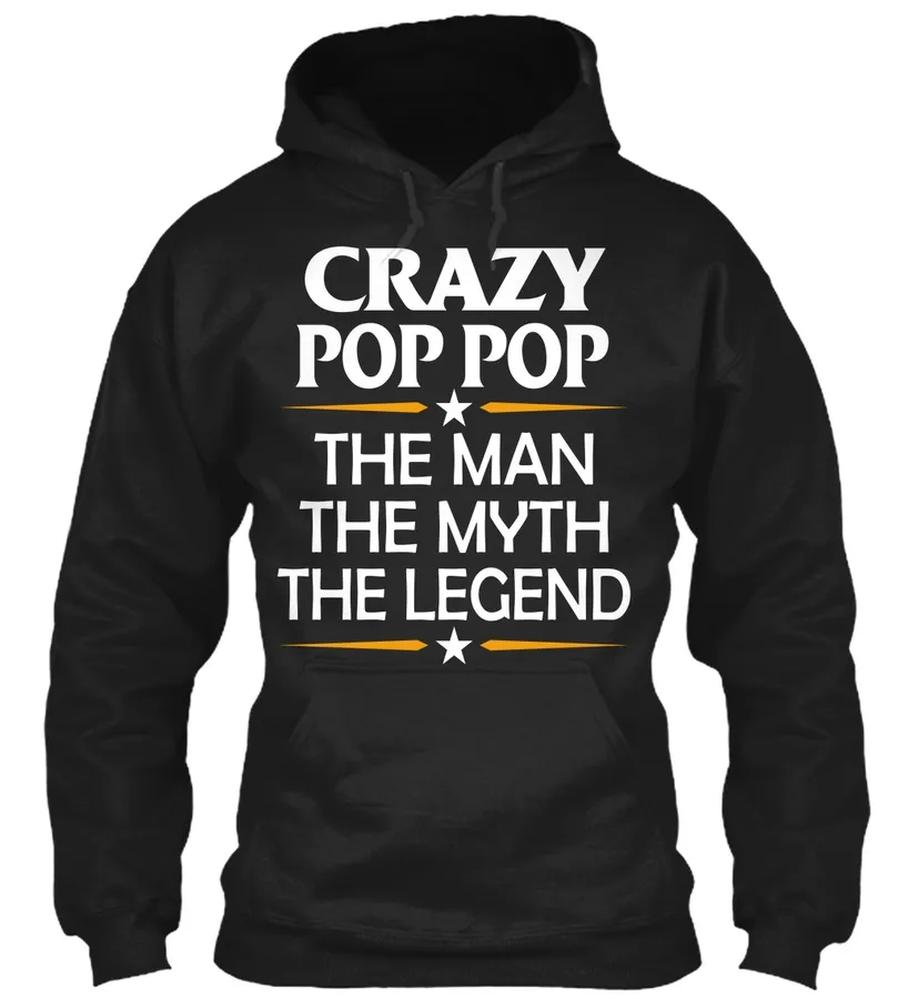 "Crazy Pop Pop - The Legend t-shirt"